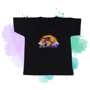 Remera Infantil Estampada Diseño Arcoíris