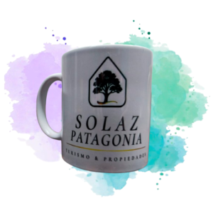 Taza Personalizada Empresarial Logo Solaz Patagonia