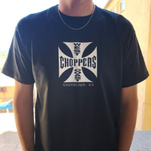 Remera Negra “West Coast Choppers”