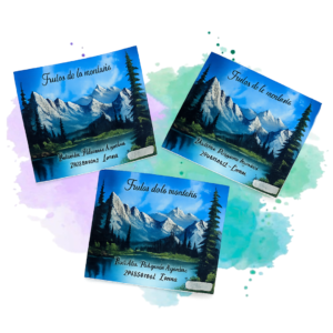 Sticker ilustrado “Frutos de la Montaña”