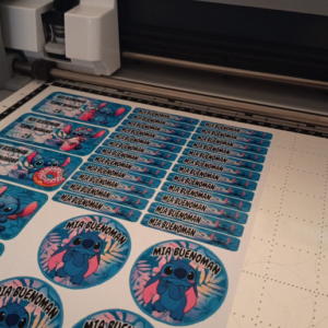 Stickers Personalizados “Mía Buendoman” en Vinilo Premium