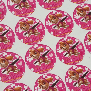 Etiquetas para bolsas de cumpleaños