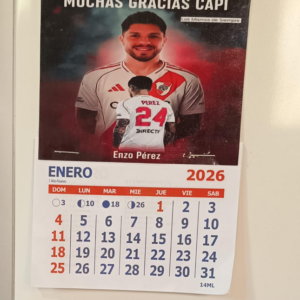Calendario imantado